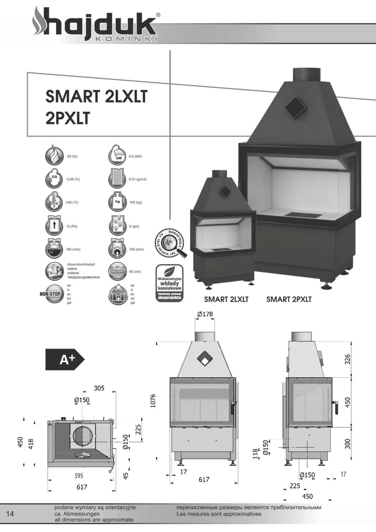Focar Smart 2LXLT Hajduk