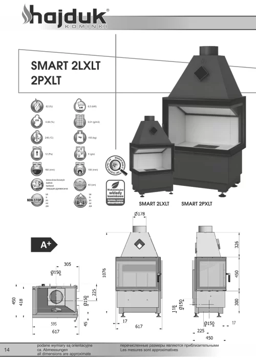 Focar Smart 2LXLT Hajduk