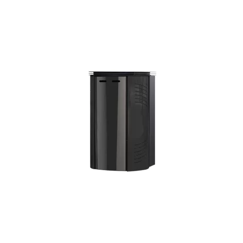 Soba pe peleti CLOE LUXURY METAL neagra