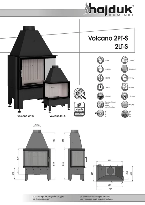 Focar Volcano 2LT/2PT-S (slim)